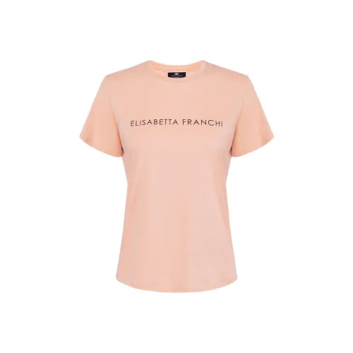 Elisabetta Franchi T Shirt Women's Peach Rose
