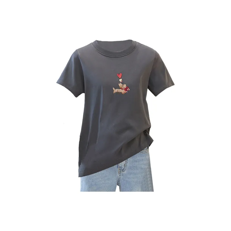 Cypress House T Shirt Women's Dark Gray-0