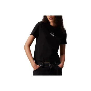 CALVIN KLEIN T Shirt Women's Black Europe Version
