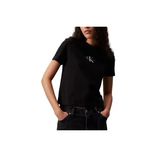 CALVIN KLEIN T Shirt Women's Black Europe Version