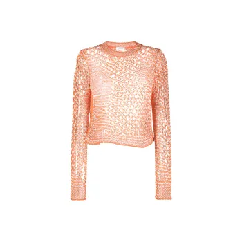 Acne Studios FW21 Fitted Sweater Women's Orange