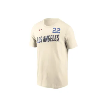 Nike Nike X MLB Co-brand Clayton Kershaw Los Angeles Dodgers City Connect Fuse Soccer Jerseys Men's Marine Blue