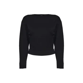 PINKO Boat Neck Knitted Jumper
