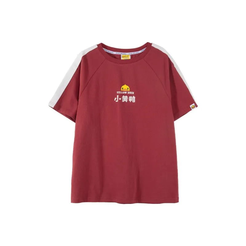 B.Duck T Shirt Women's Dark Red-0