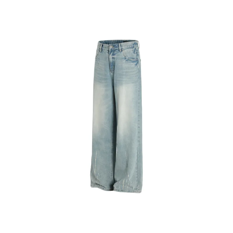 GBXM Jeans Unisex Washed Blue-1