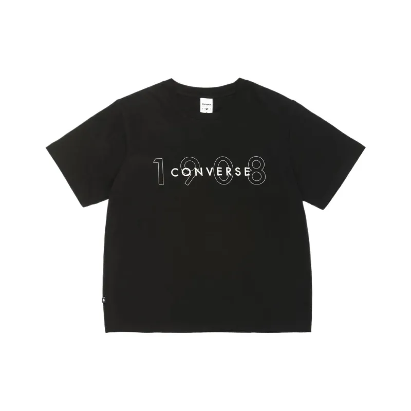 Converse Regular T Shirt Women's Black-0