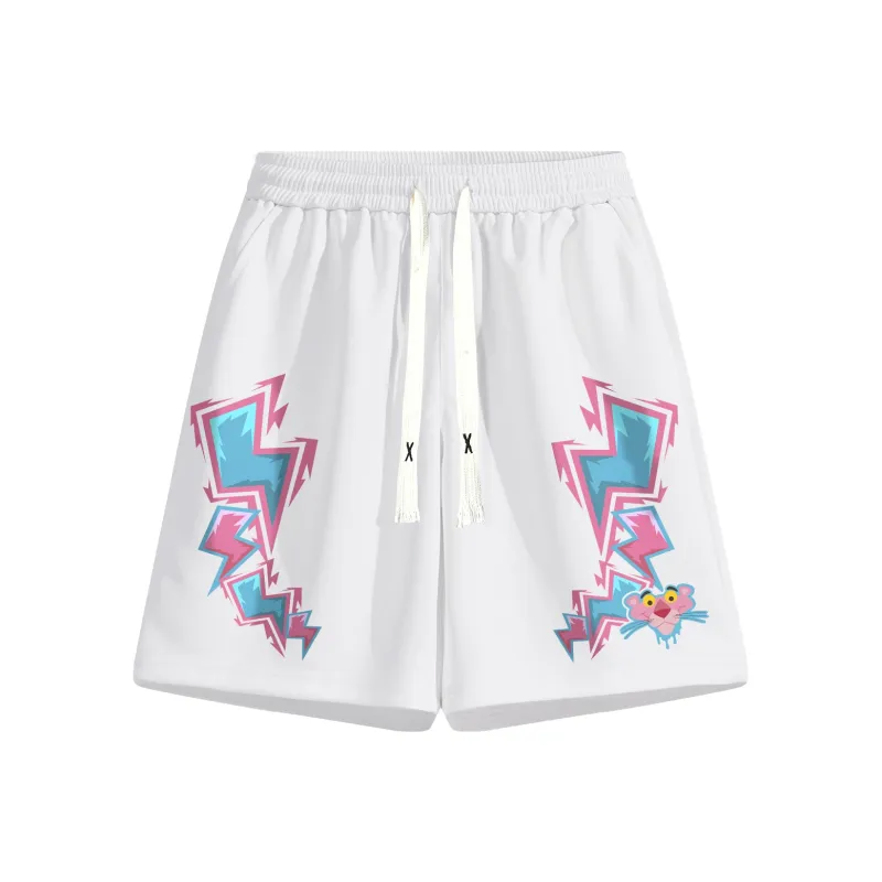 PINK PANTHER Casual Shorts Unisex-4