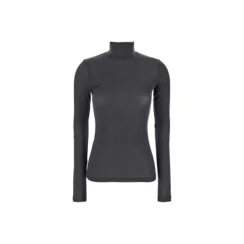 AGOLDE Pascale Roll Neck Long Sleeved T Shirt
