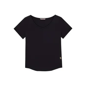 Victoria's Secret T Shirt Women's Black