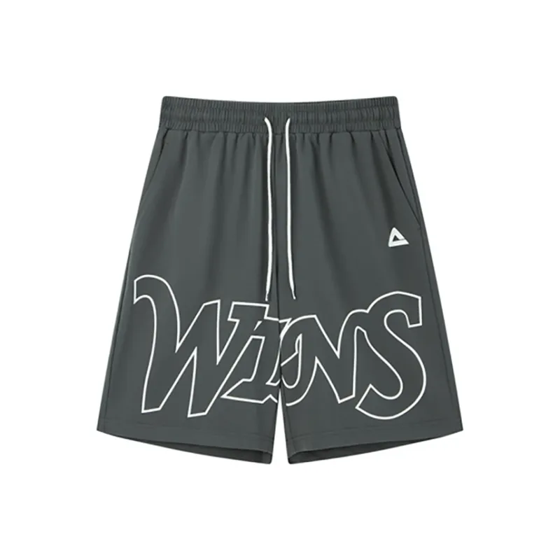 PEAK Basketball Shorts Summer Men's Magnet Gray-0
