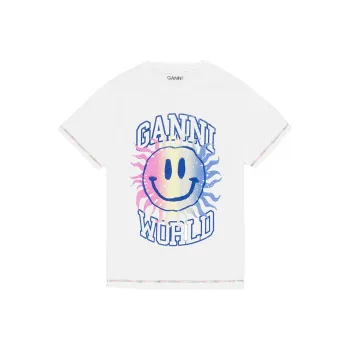 GANNI Regular T Shirt Women's White