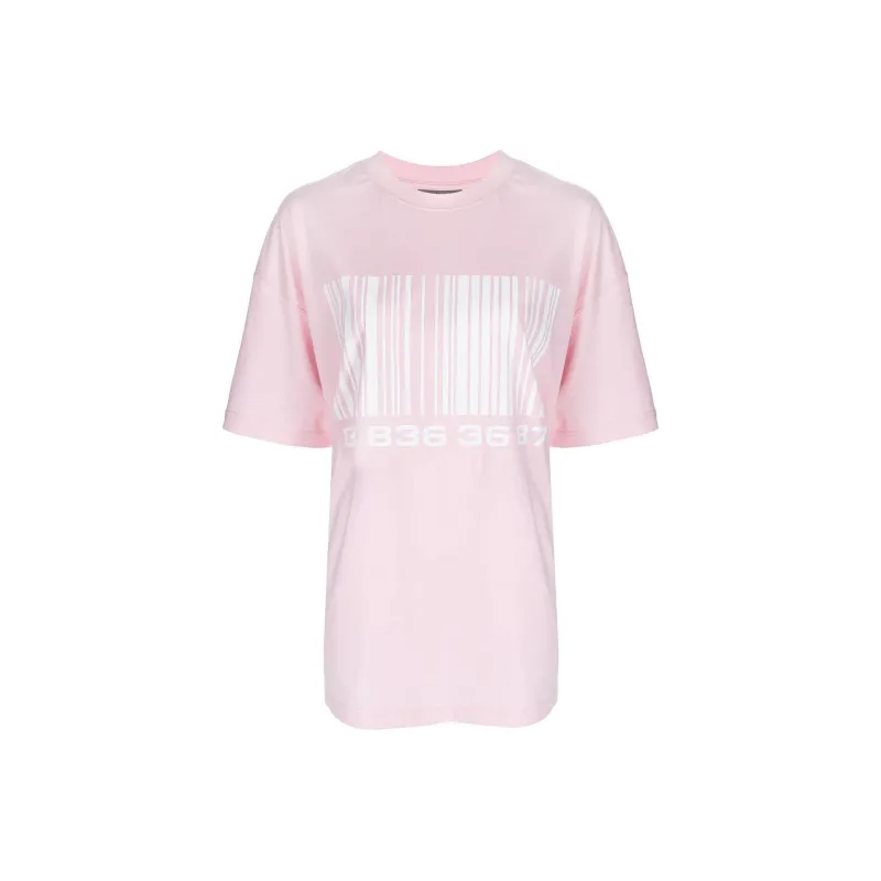 Vetements T-Shirts Women's Pink-0