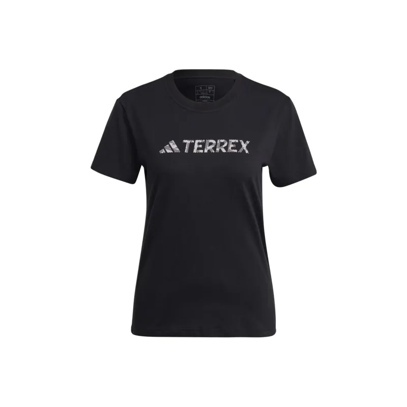 Adidas Terrex Classic Logo T-Shirt T-Shirt Women's Black-0