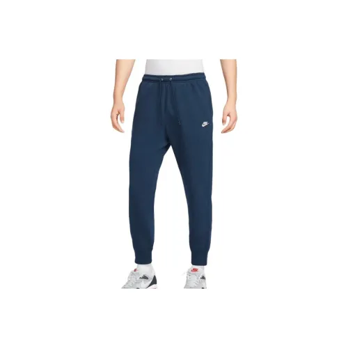 Nike Club FW24 Athletic Trousers Men's Obsidian Color