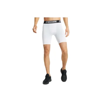 GYMSHARK ELEMENT BASELAYER SHORTS Sports Shorts Men's White