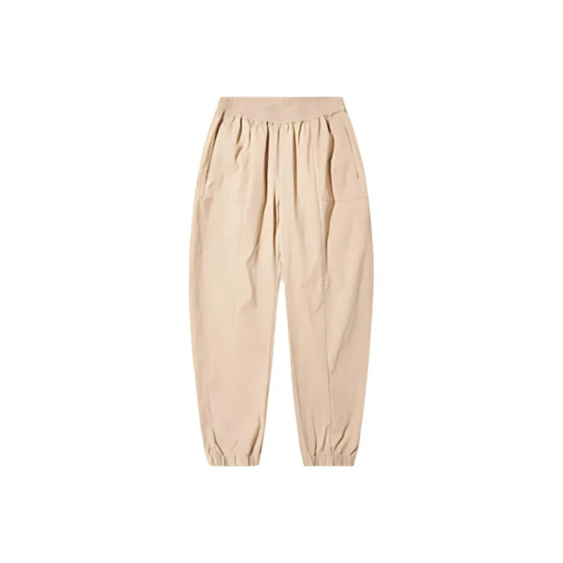 QIAODAN Casual Pants Men's Wheat Brown-0