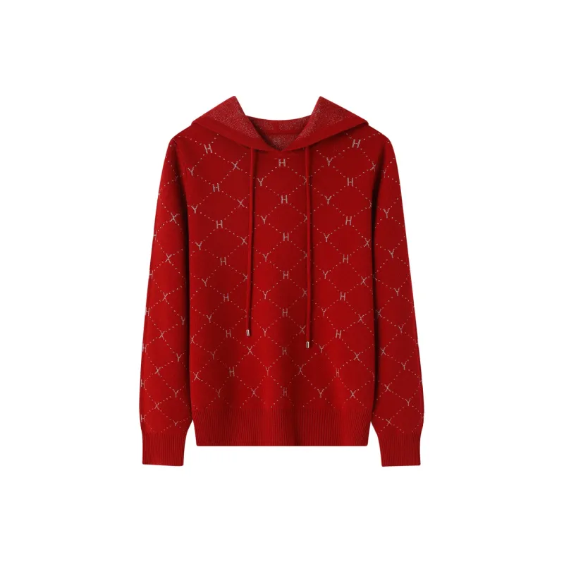H YXIANG Sweaters Women's-4
