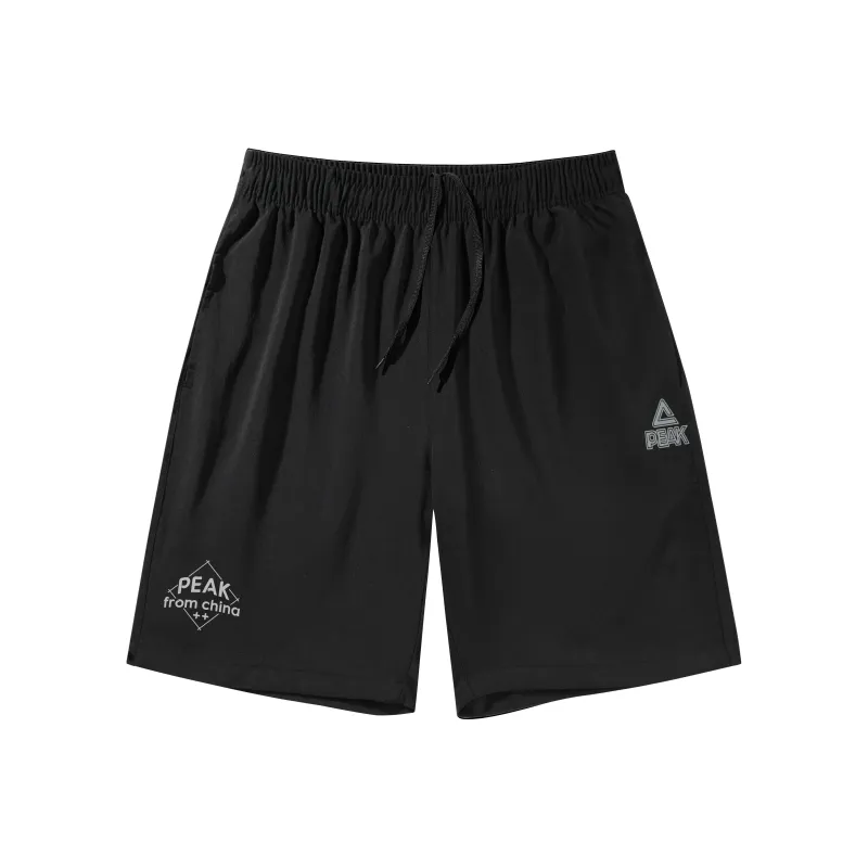 PEAK Qingyi Sports Shorts Unisex Black-0
