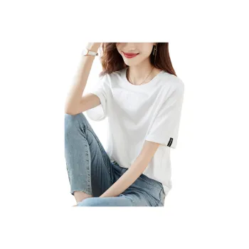Mo Han Yi Mei Regular T Shirt Women's White