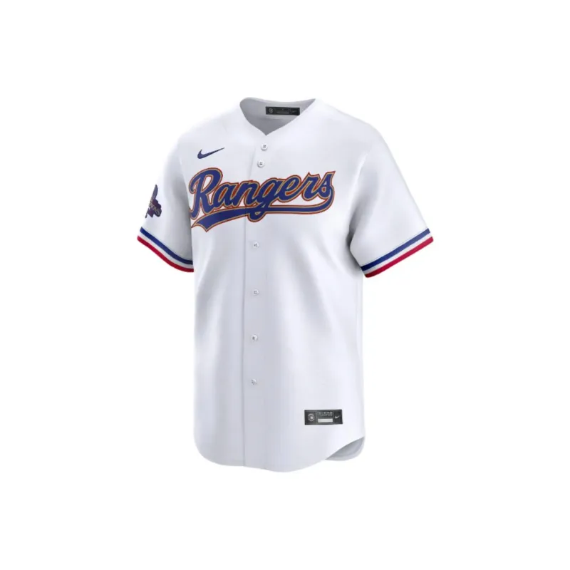 Nike x MLB Nike X MLB Co-brand Jacob DeGrom Soccer Jerseys Men's White-0