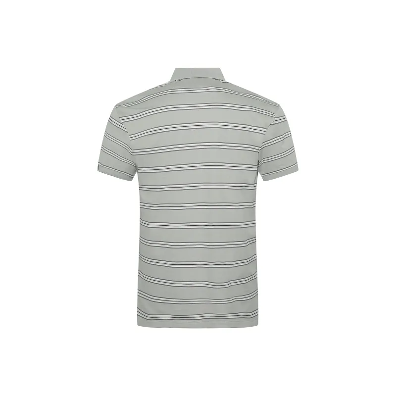 LESS IS MORE Polo Shirt Men's Medium Green Gray 24XTX1301Y-1