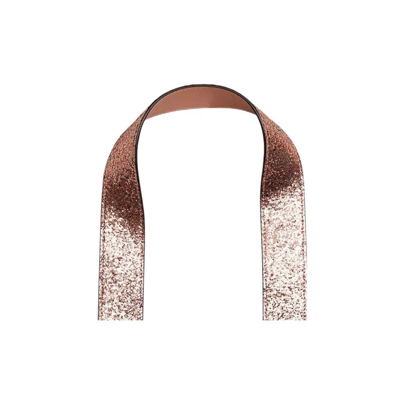 COACH Calfskin Bag Strap Accessory Bag Women's Rose Gold-1