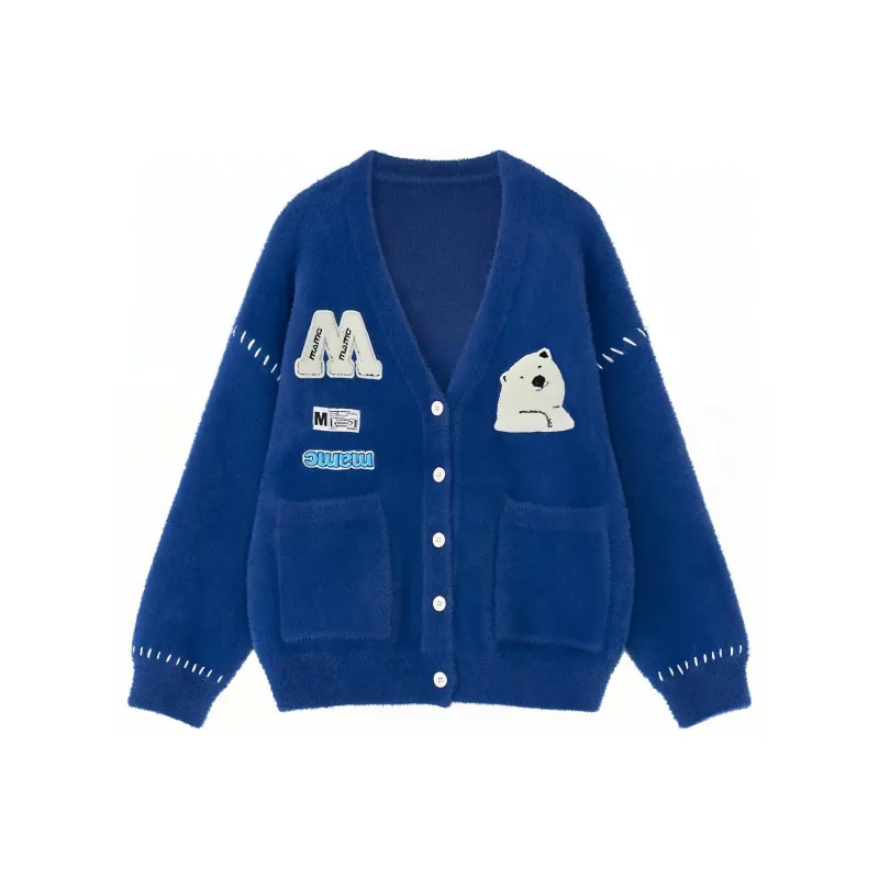 MAMC Sweaters Women's Blue-0