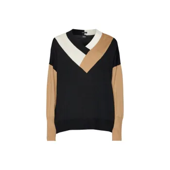 HUGO BOSS Floricana Colour block Jumper