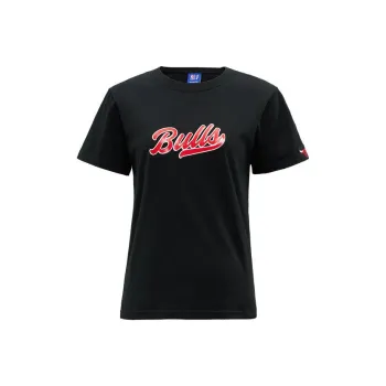 NBA Bulls T Shirts Women's Black