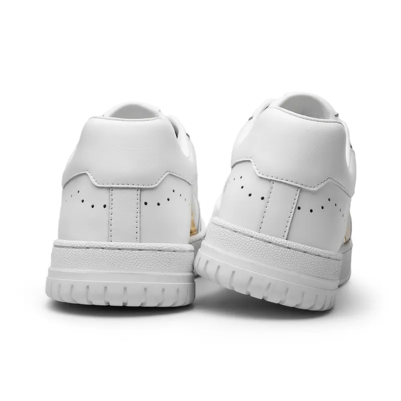 JEEP SPIRIT Skateboard Shoes Men Low Top Polar White-6