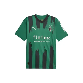 PUMA Borussia Mönchengladbach Away Jersey Men Soccer Jerseys Men's Power Green