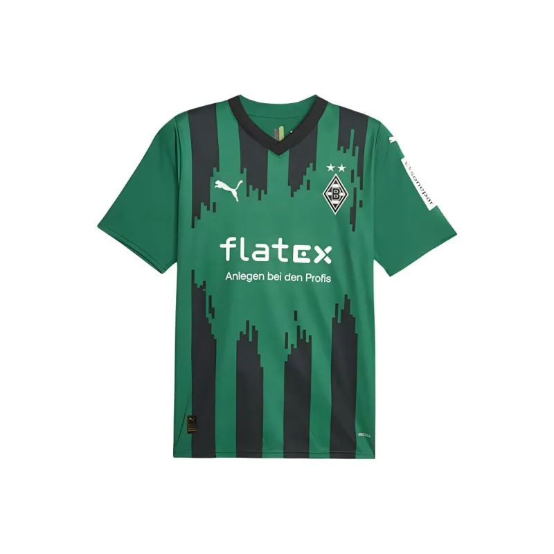 PUMA Borussia Mönchengladbach Away Jersey Men Soccer Jerseys Men's Power Green-0