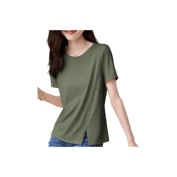 Mo Han Yi Mei T Shirt Women's Green