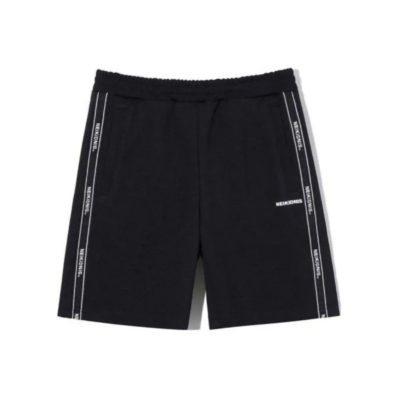 NEIKIDNIS Casual Shorts Men's Black-0