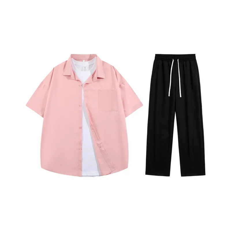 BOBBY ABLEY Shirt Matching Sets Unisex-12