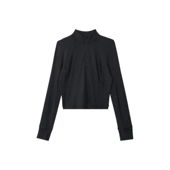 Lululemon It's Rulu Zipped up Performance T shirt