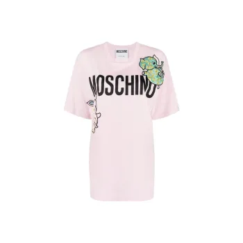 MOSCHINO T-Shirts Women's Light Pink