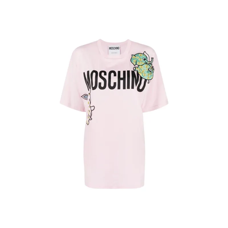 MOSCHINO T-Shirts Women's Light Pink-0
