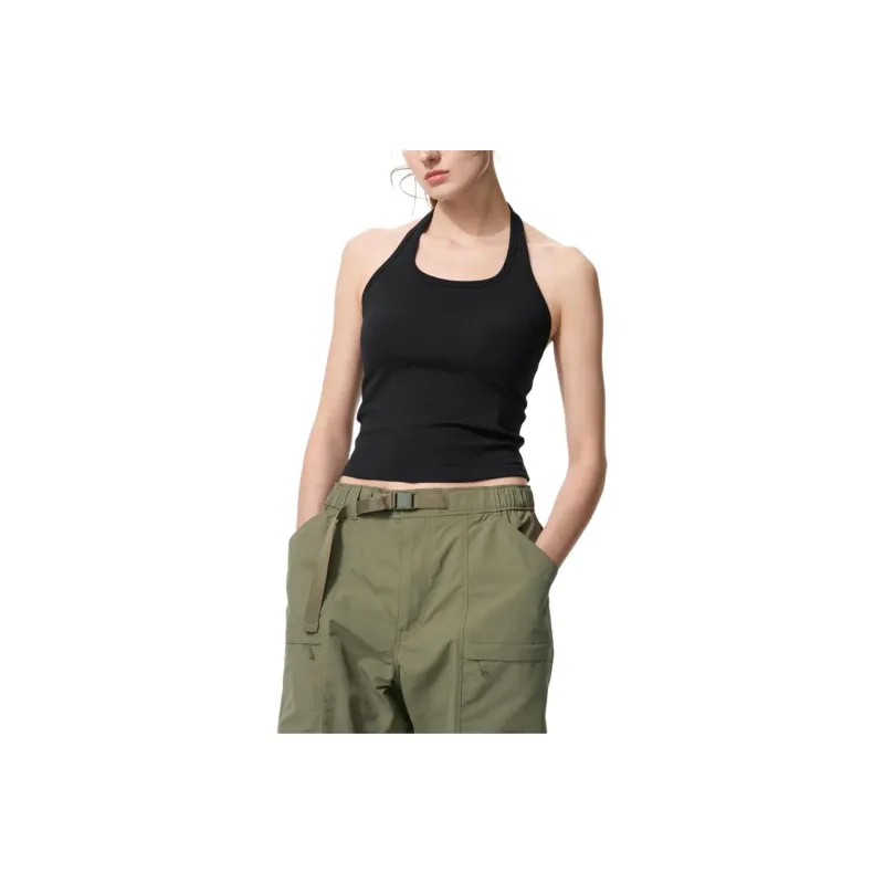 UNIQLO Tank Tops Women's Black-0