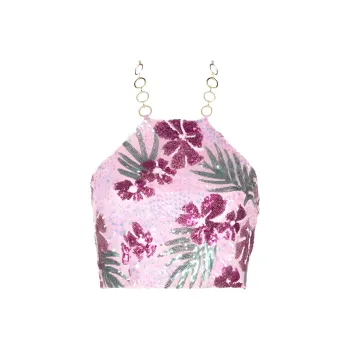 Maje Crop Tops Women's Pink