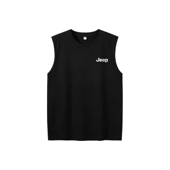 Jeep Tank Top Unisex White Gray
