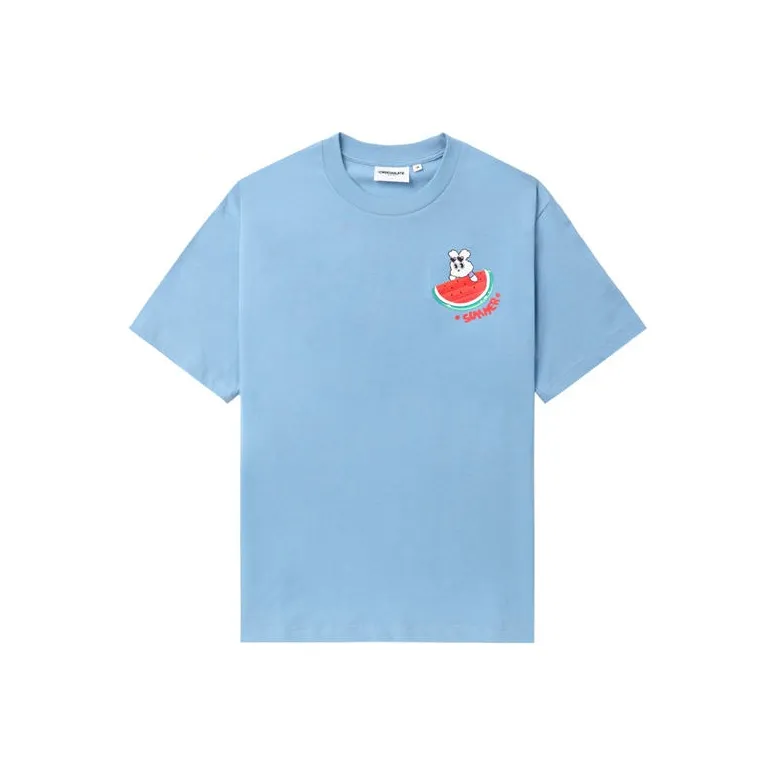  CHOCOOLATE Graphic print Cotton T shirt-5