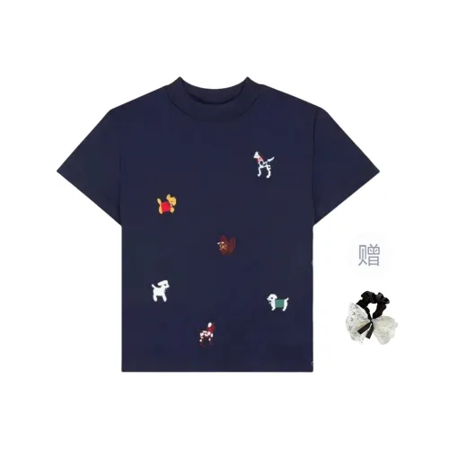 TUSHIFEI Set in Sleeve T Shirt Women's