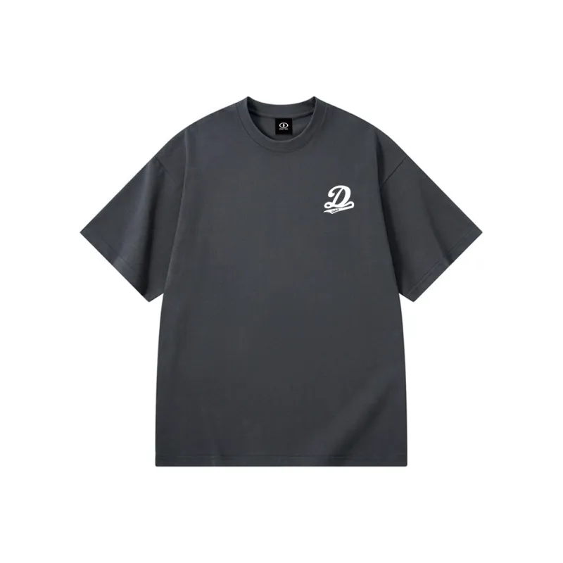 DIDTEK Drop Shoulder Sleeve Short Sleeved T Shirts Unisex-4