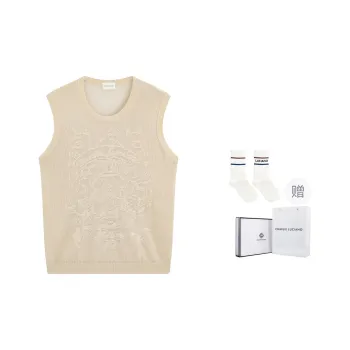 Charlie Luciano Tank Top Women's Khaki Box+Socks