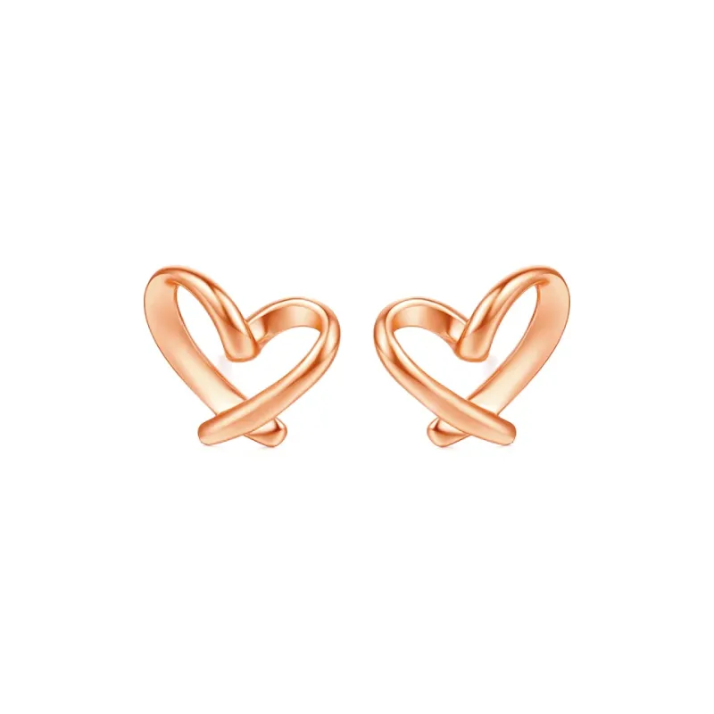CENTURY&KINDLE S925 Silver Stud Earrings Women's-5