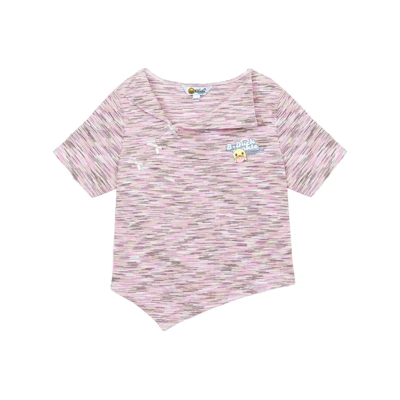 B.Duck T Shirts Women's Pink-0