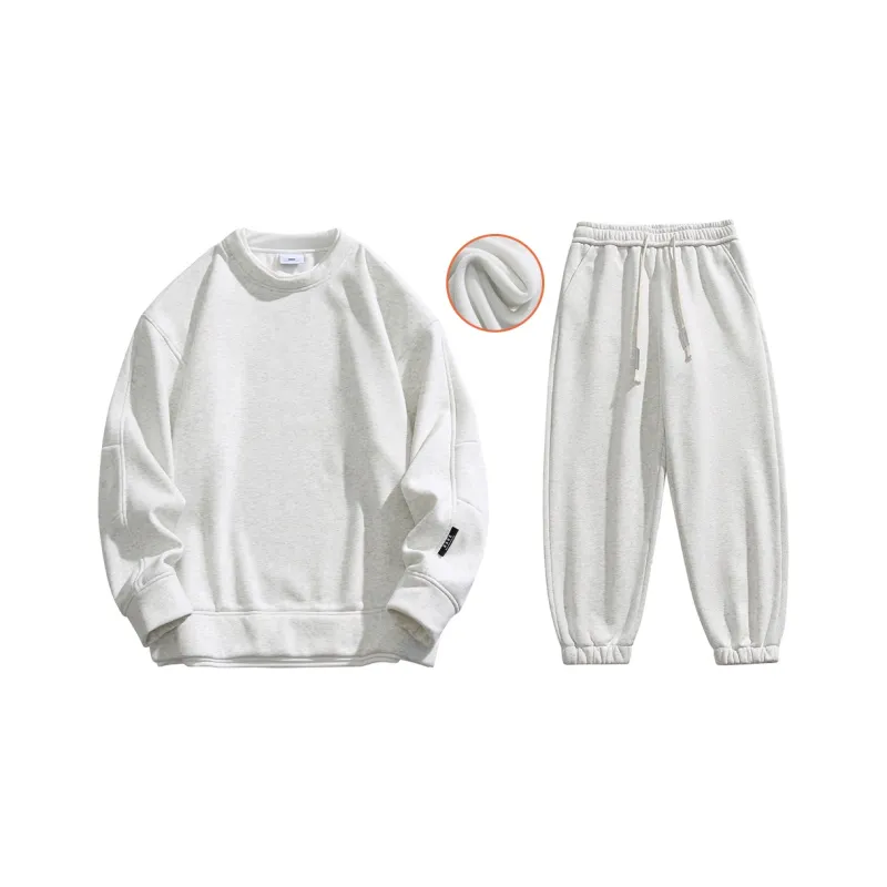 GSUE Autumn And Winter Season Sweatshirt Set Unisex-2