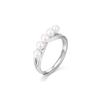 LAOMIAO Freshwater Pearl Rings Women's