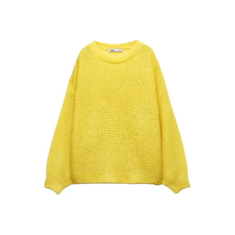 ZARA Sweaters Women's Yellow-0